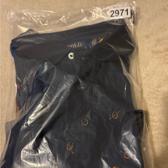 Polo Ralph Lauren "Horse Saddle and Boots" Graphic Short Sleeve Polo Shirt Large - Picture 10 of 10